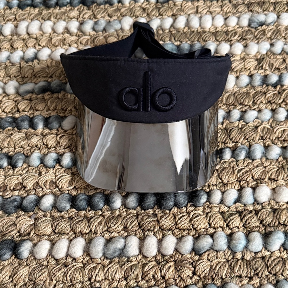 ALO Black Visor Hat